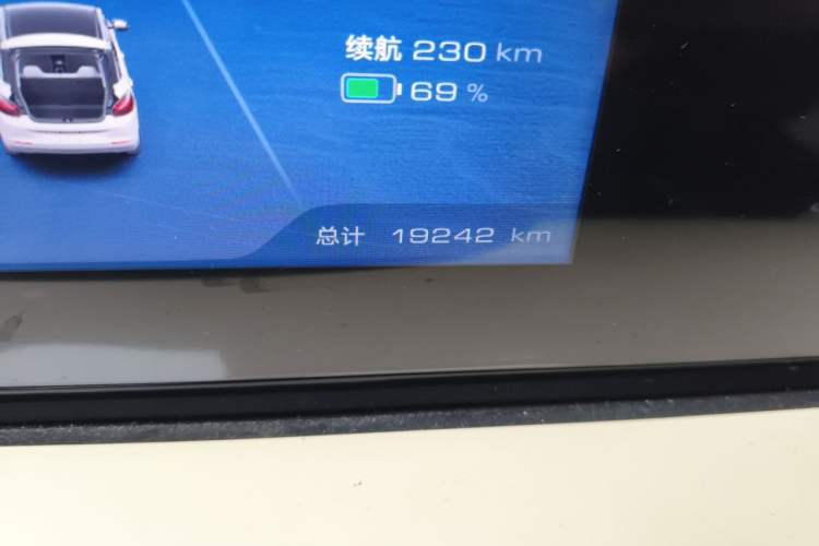 Used Wuling Bingo 2023 333 km Enjoyment Version Odometer Close Up