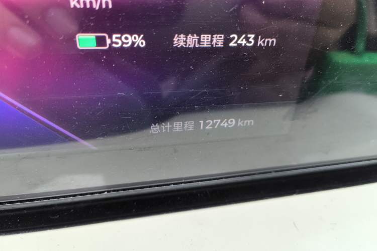 Used Wuling Bingo 2023 410 km Lingxi Deluxe Edition Odometer Close Up