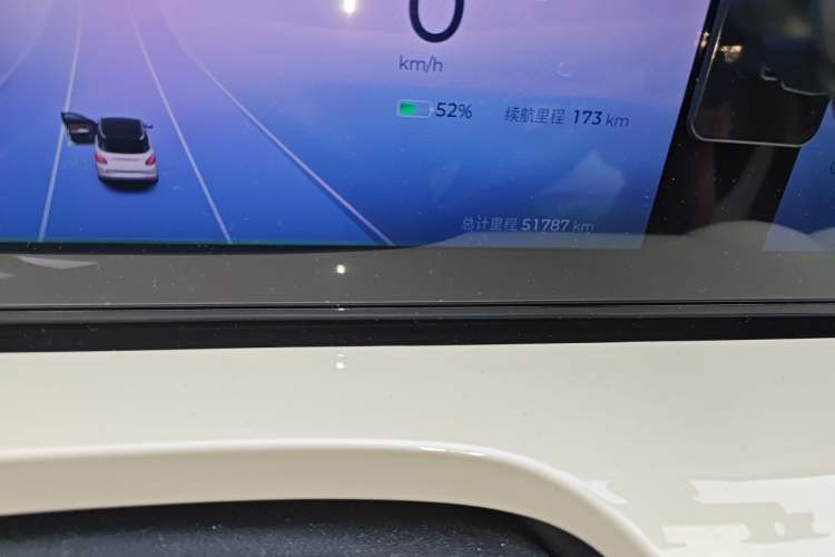 Used Wuling Bingo 2023 333 km Lingxi Connected+ Version Odometer Close Up