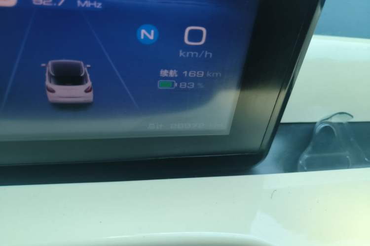 Used Wuling Bingo 2023 203km Light Edition Odometer Close Up