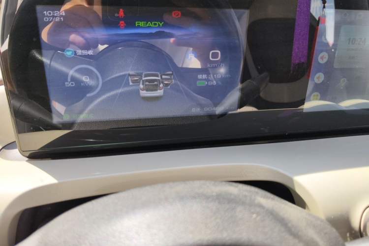 Used Wuling Bingo 2023 333 km Enjoyment Version Odometer Close Up