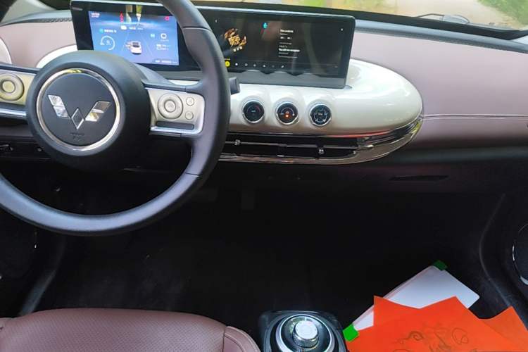 Used Wuling Bingo 2023 203km Comfort Edition Audio And AC Panel