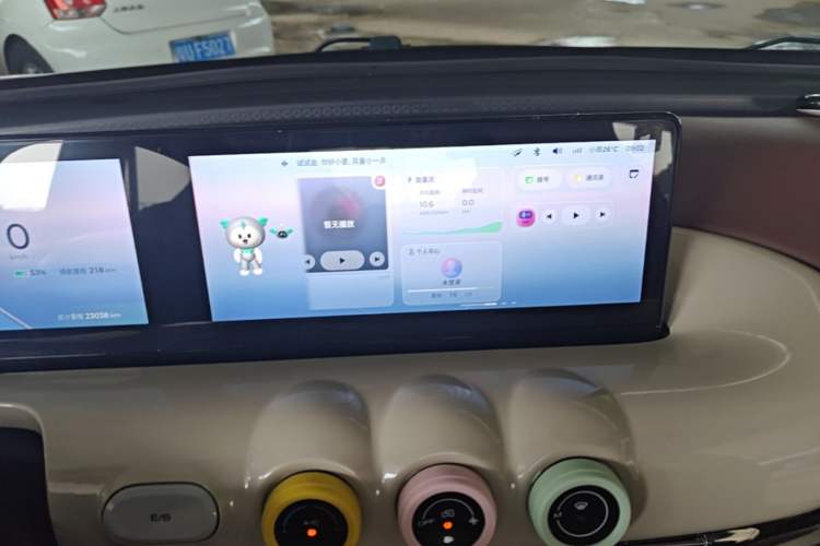 Used Wuling Bingo 2023 410 km Lingxi Deluxe Edition Audio And AC Panel