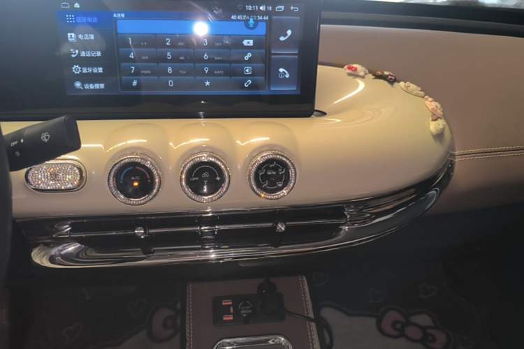 Used Wuling Bingo 2023 203km Comfort Edition Audio And AC Panel
