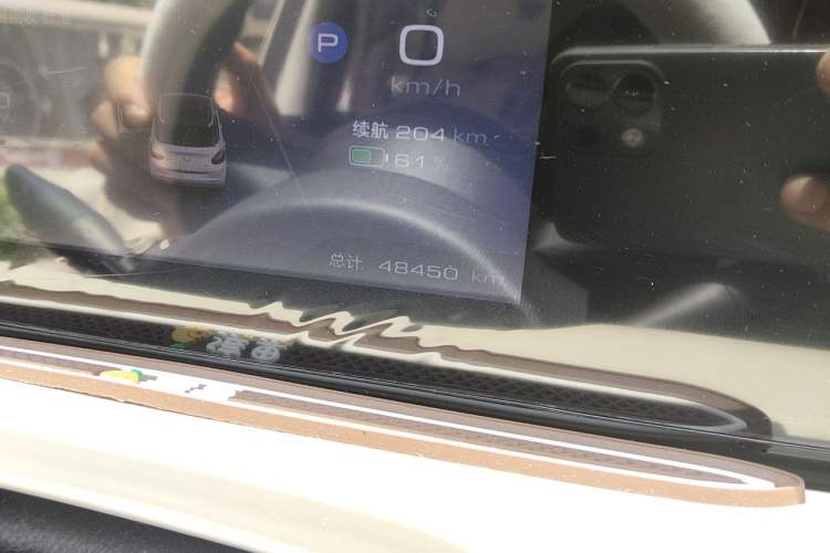 Used Wuling Bingo 2023 333km Enjoy+ Version Odometer Close Up