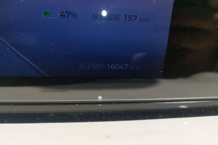 Used Wuling Bingo 2023 333 km Lingxi Connected+ Version Odometer Close Up
