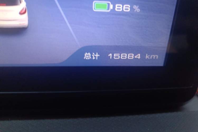 Used Wuling Bingo 2023 203km Light Edition Odometer Close Up