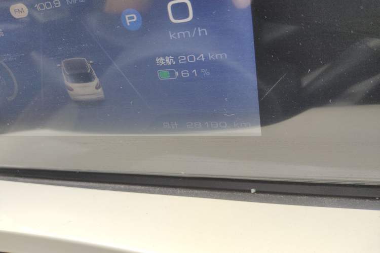 Used Wuling Bingo 2023 333km Enjoy+ Version Odometer Close Up