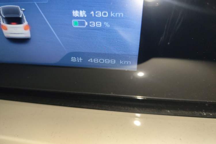 Used Wuling Bingo 2023 333km Enjoy+ Version Odometer Close Up