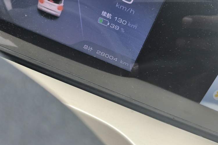 Used Wuling Bingo 2023 333km Enjoy+ Version Odometer Close Up