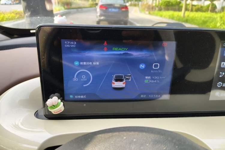 Used Wuling Bingo 2023 203km Comfort Edition Odometer Close Up