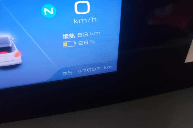 Used Wuling Bingo 2023 203km Comfort Edition Odometer Close Up