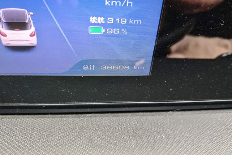 Used Wuling Bingo 2023 333 km Fast-Share Version Odometer Close Up