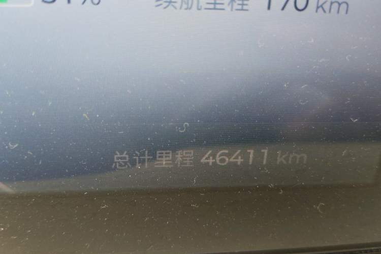 Used Wuling Bingo 2023 333 km Lingxi Connected+ Version Odometer Close Up