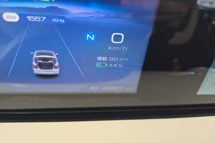 Used Wuling Bingo 2023 203km Light Edition Odometer Close Up