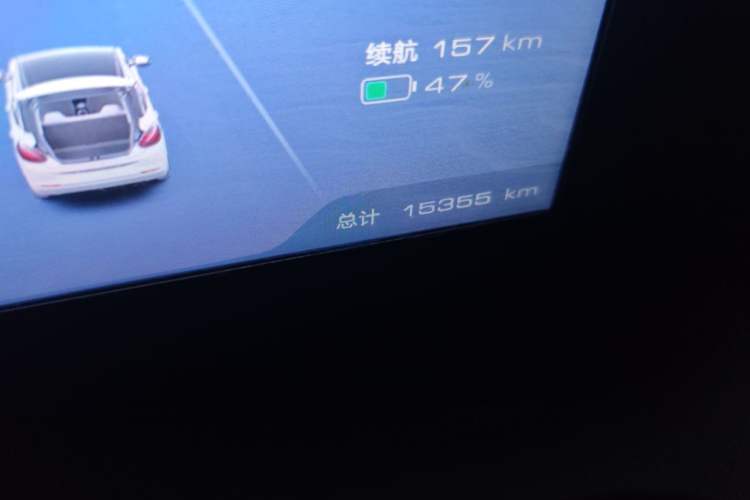 Used Wuling Bingo 2023 333 km Fast-Share Version Odometer Close Up
