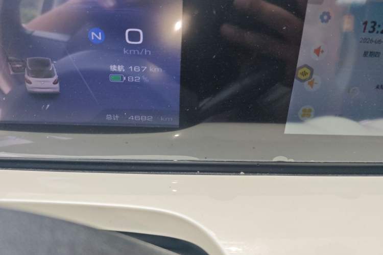 Used Wuling Bingo 2023 203km Comfort Edition Odometer Close Up