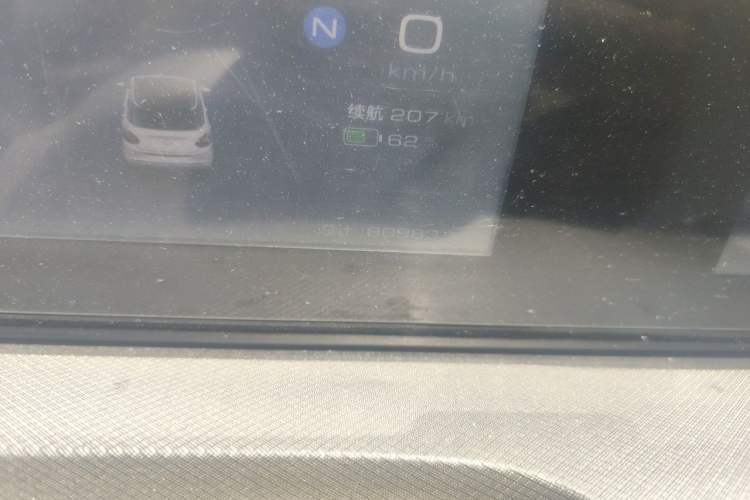 Used Wuling Bingo 2023 333 km Fast-Share Version Odometer Close Up
