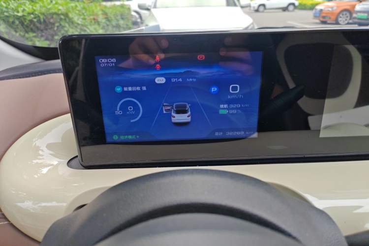 Used Wuling Bingo 2023 333km Enjoy+ Version Odometer Close Up