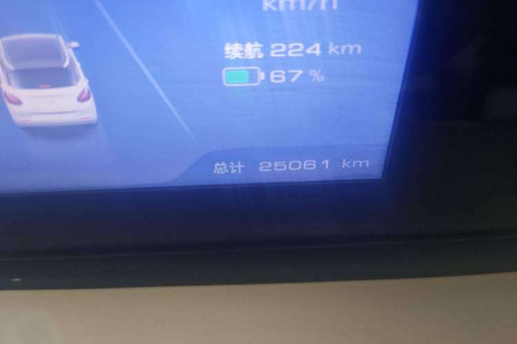 Used Wuling Bingo 2023 333km Enjoy+ Version Odometer Close Up