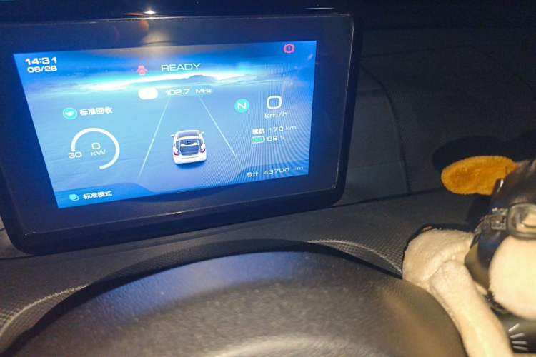 Used Wuling Bingo 2023 203km Light Edition Odometer Close Up