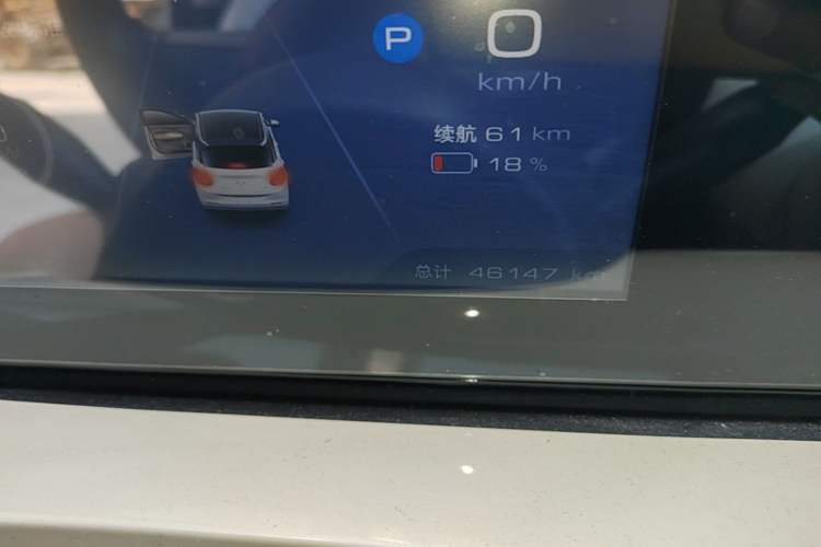 Used Wuling Bingo 2023 333km Enjoy+ Version Odometer Close Up