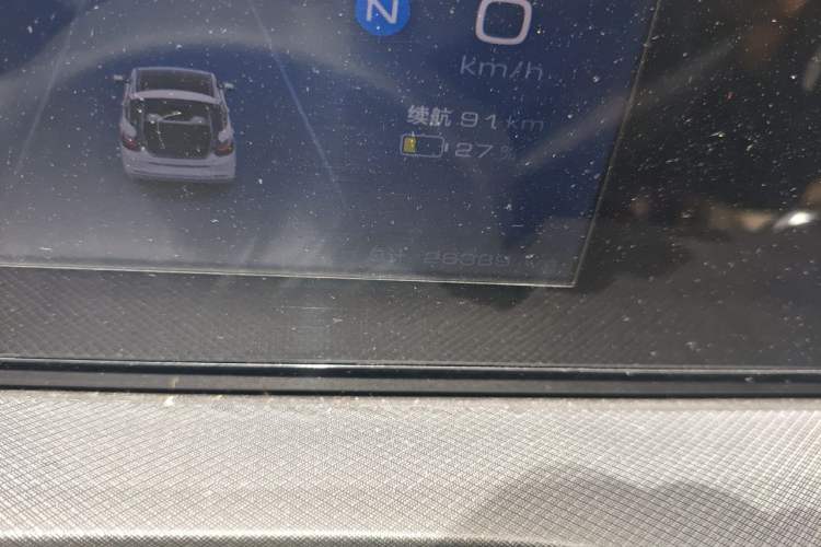 Used Wuling Bingo 2023 333 km Fast-Share Version Odometer Close Up