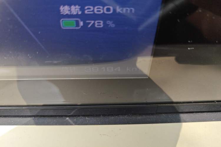 Used Wuling Bingo 2023 333km Enjoy+ Version Odometer Close Up
