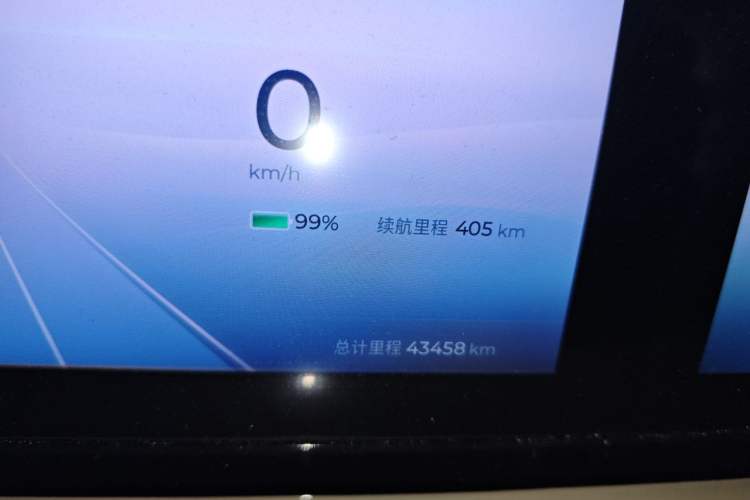 Used Wuling Bingo 2023 410 km Lingxi Deluxe Edition Odometer Close Up