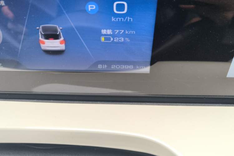 Used Wuling Bingo 2024 333 km Enjoyment Version Odometer Close Up