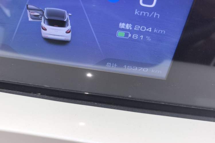 Used Wuling Bingo 2024 333 km Enjoyment Version Odometer Close Up