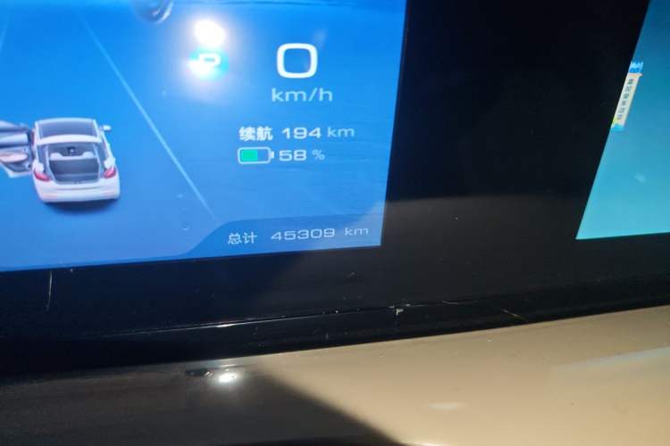 Used Wuling Bingo 2024 333 km Enjoyment Version Odometer Close Up