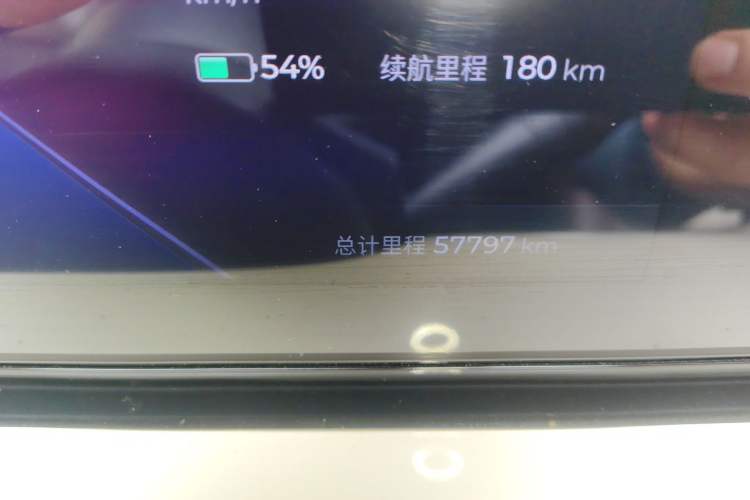 Used Wuling Bingo 2024 333 km Lingxi Connected Version Odometer Close Up