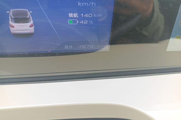 Used Wuling Bingo 2024 333 km Enjoyment Version Odometer Close Up