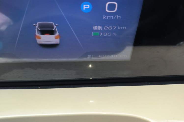 Used Wuling Bingo 2024 333 km Enjoyment Version Odometer Close Up