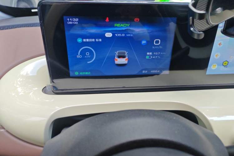 Used Wuling Bingo 2024 333 km Enjoyment Version Odometer Close Up