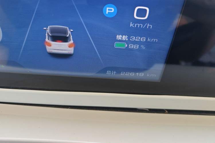 Used Wuling Bingo 2024 333 km Enjoyment Version Odometer Close Up