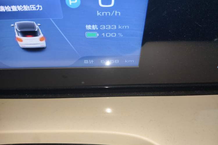 Used Wuling Bingo 2024 333 km Enjoyment Version Odometer Close Up
