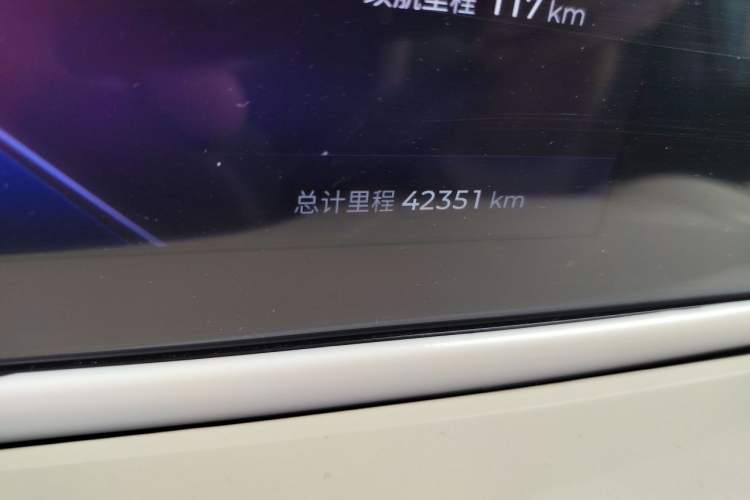 Used Wuling Bingo 2024 333 km Lingxi Connected Version Odometer Close Up