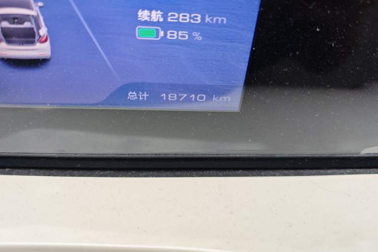Used Wuling Bingo 2024 333 km Enjoyment Version Odometer Close Up