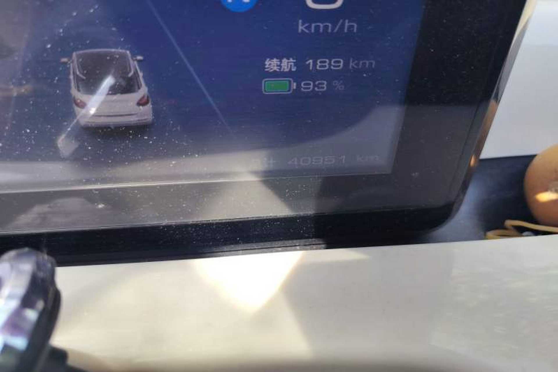 Used Wuling Bingo 2024 203km Light Edition Odometer Close Up