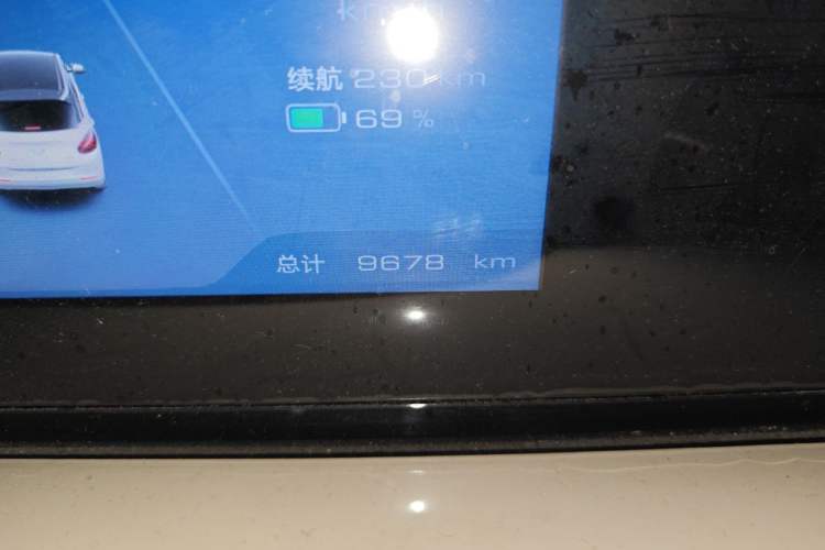 Used Wuling Bingo 2025 333 km Enjoyment Version Odometer Close Up