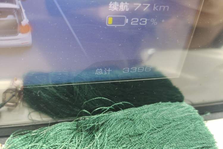 Used Wuling Bingo 2025 333 km Lingxi Connected Version Odometer Close Up