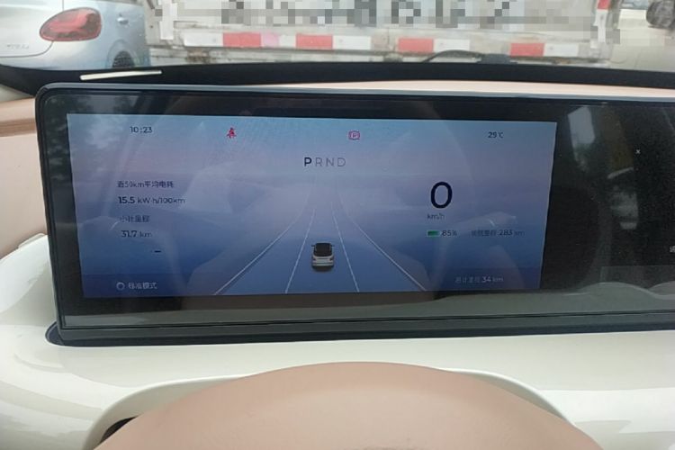 Used Wuling Bingo 2025 333 km Lingxi Connected Version Instrument Cluster