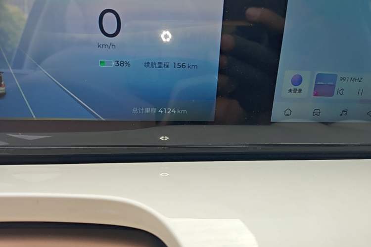 Used Wuling Bingo 2025 410 km Lingxi Deluxe Edition Odometer Close Up