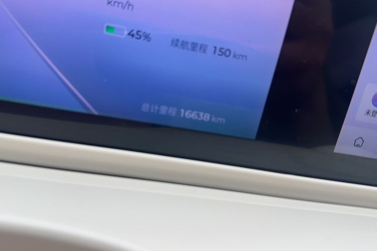 Used Wuling Bingo 2025 333 km Lingxi Connected Version Odometer Close Up