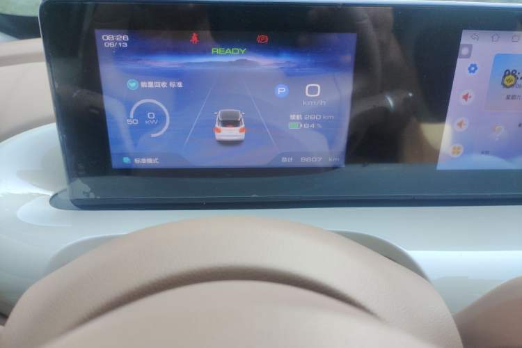Used Wuling Bingo 2025 333 km Enjoyment Version Odometer Close Up