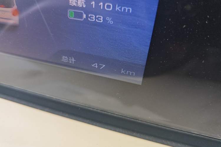 Used Wuling Bingo 2025 333 km Enjoyment Version Odometer Close Up