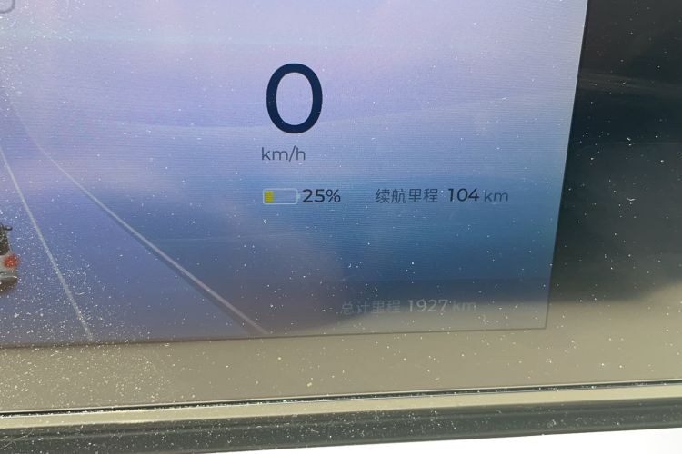 Used Wuling Bingo 2025 410 km Lingxi Deluxe Edition Odometer Close Up