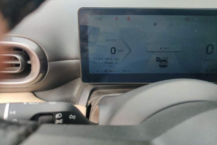 Used Wuling Bingo PLUS 2024 510 km Flagship Edition Four-Seater Version Odometer Close Up
